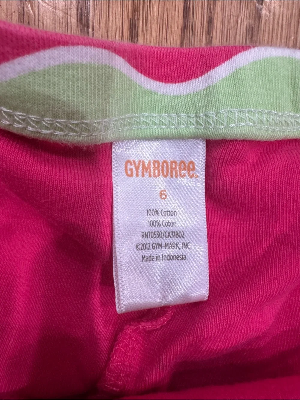 Gymboree Green and Pink Croc Tank with Striped Skirt Summer Set Size 6